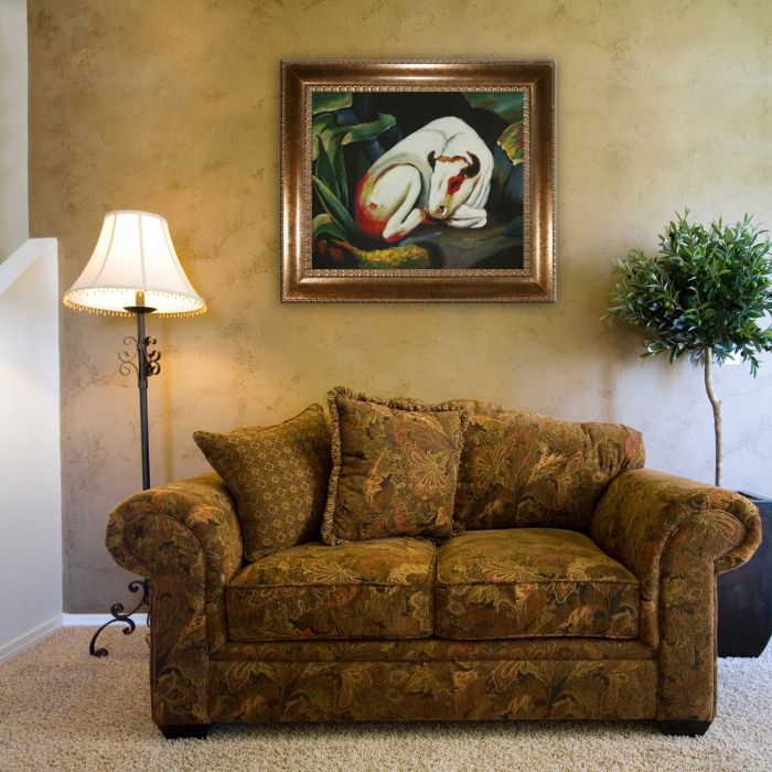 The Bull Pre-Framed - El Dorado Gold Frame 20"X24"