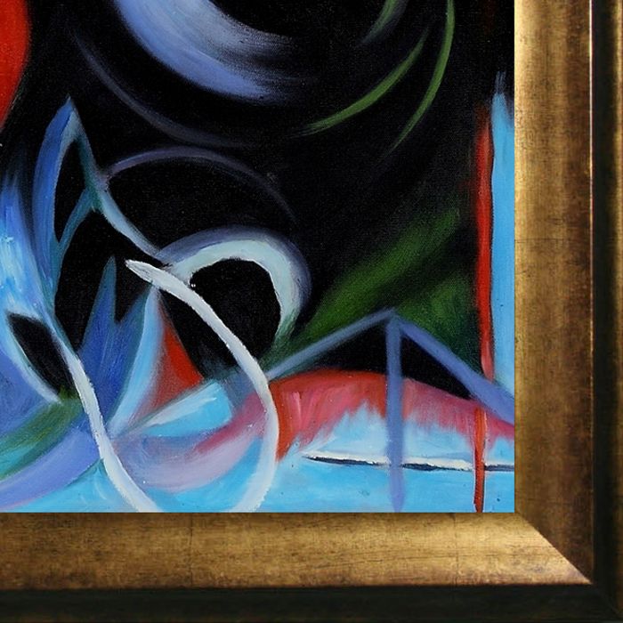 Fighting Forms Pre-Framed - Athenian Gold Frame 20"X24"