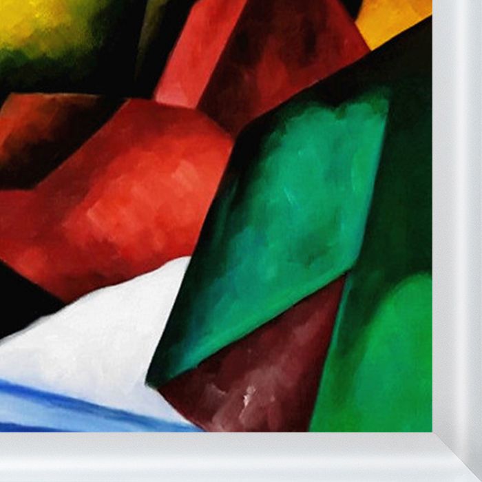 The Tiger Pre-framed - Moderne Blanc Frame 20" X 24"