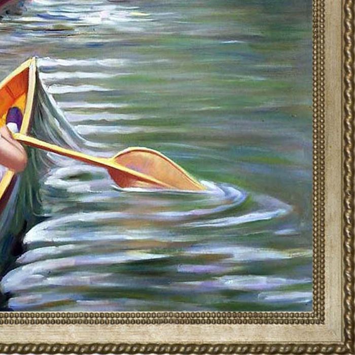 Les Perissoires Pre-Framed - Verona Champagne Braid Frame 24