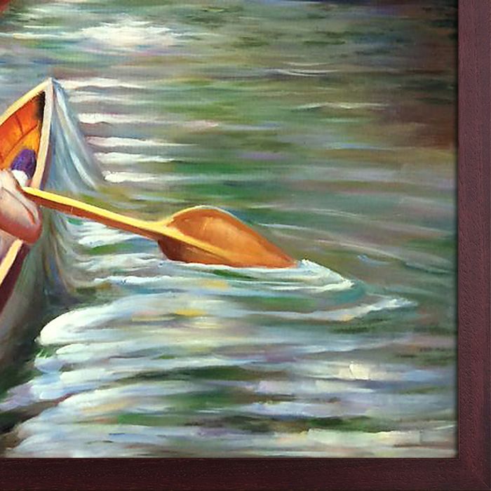 Les Perissoires Pre-Framed - Open Grain Mahogany 24" X 36"