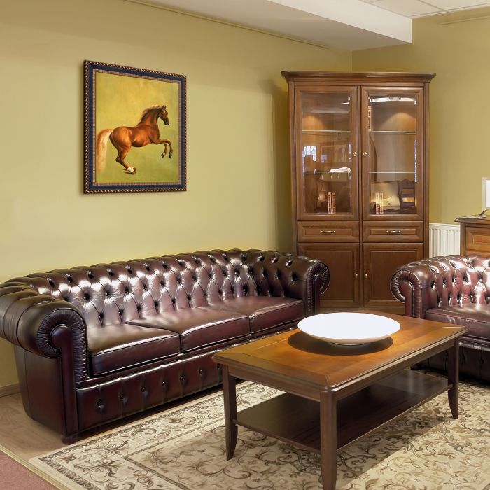 Whistlejacket Pre-framed - Verona Black and Gold Braid 20" X 24"