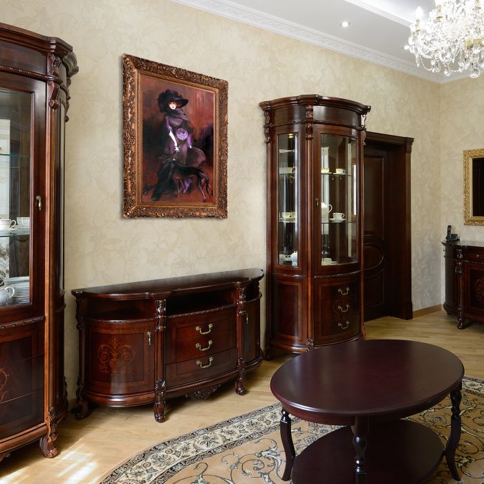 Portrait of the Marchesa Luisa Casati with a Greyhound, 1908 Pre-Framed - Burgeon Gold Frame 24"X36"