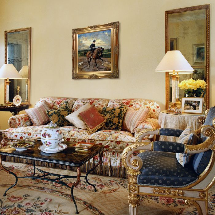 The Amazon with Puppy Pre-Framed - Victorian Gold Frame 20"X24"