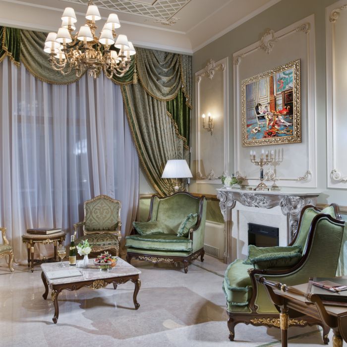 Girl Reading in a Salon, 1876 Pre-Framed - Rococo Silver 20"X24"