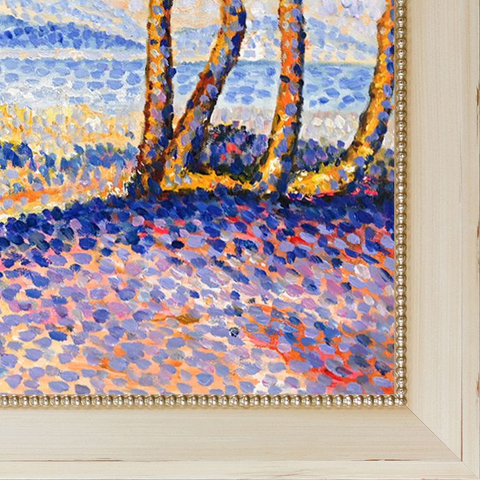 Pines Along the Shore Pre-Framed - Constantine Frame 20" X 24"