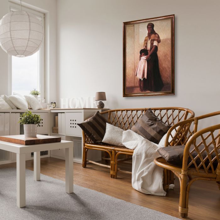 To the Highest Bidder Pre-Framed - Verona Cafe Frame 24"X36"