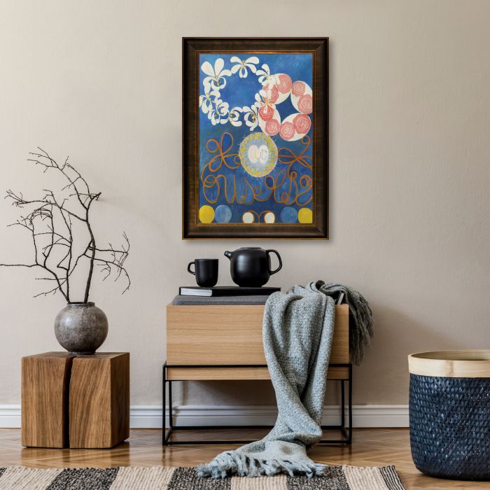 Group IV, The Ten Largest, No. 1, Childhood Pre-Framed - Veine D'Or Bronze Scoop Frame 24"X36"