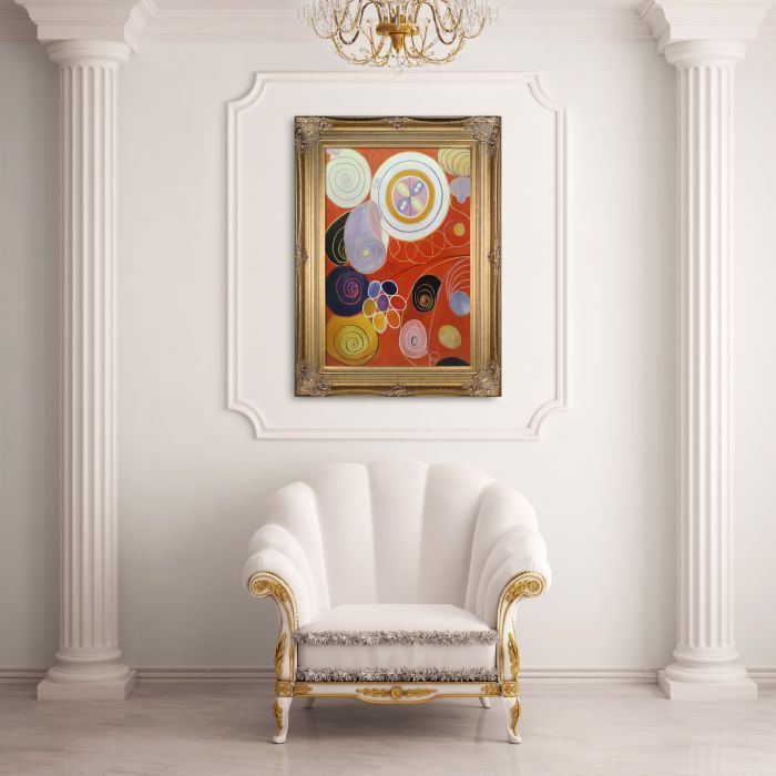 Group IV, The Ten Largest, No. 3, Youth Pre-Framed - Renaissance Bronze Frame 24"X36"