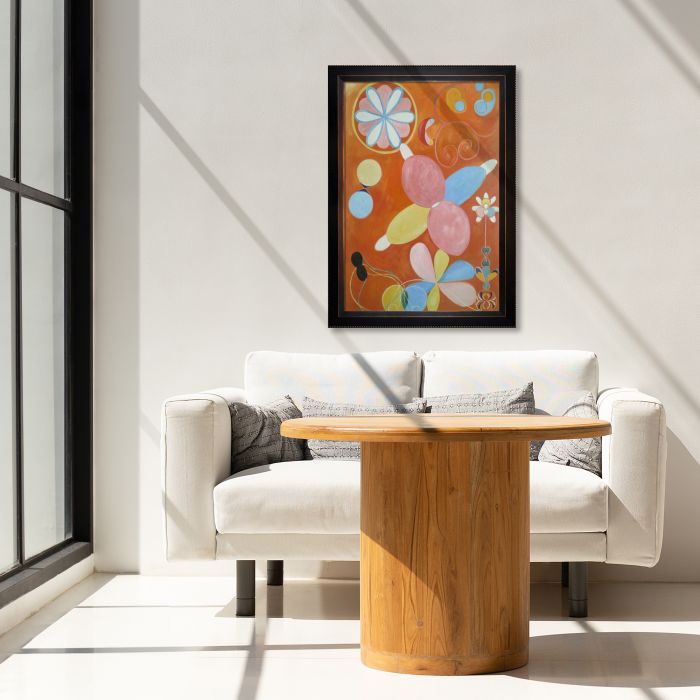 Group IV, The Ten Largest, No. 4, Youth Pre-Framed - Veine D'Or Bronze Angled Frame 24"X36"