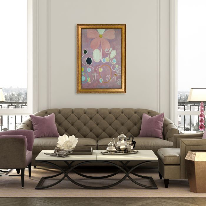 Group IV, The Ten Largest, No. 5, Adulthood Pre-Framed - Versailles Gold King Frame 24" X 36"