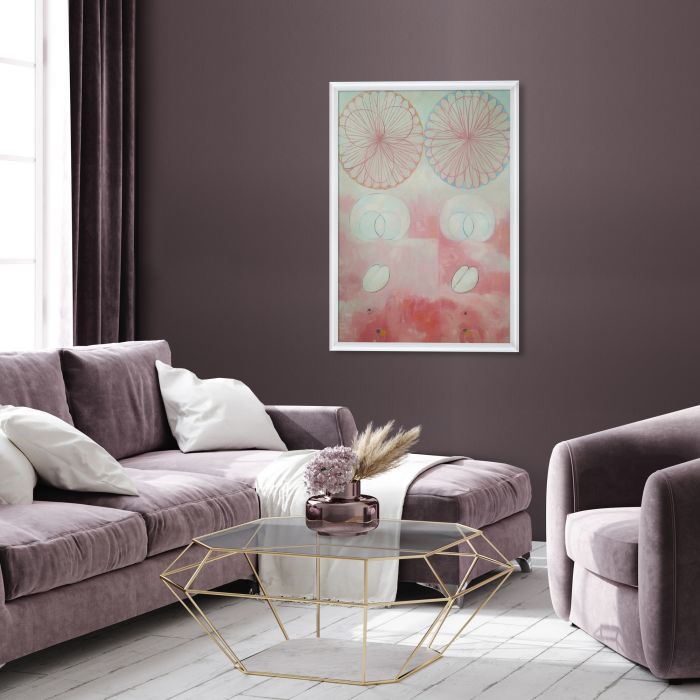 Group IV, The Ten Largest, No. 9, Old Age Pre-Framed - Moderne Blanc Frame 24" X 36"