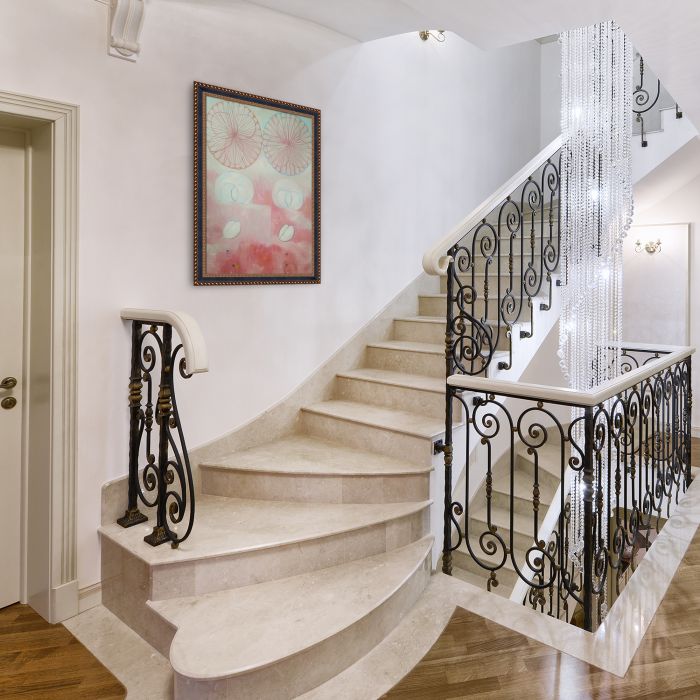 Group IV, The Ten Largest, No. 9, Old Age Pre-Framed - Verona Black and Gold Braid 24"X36"