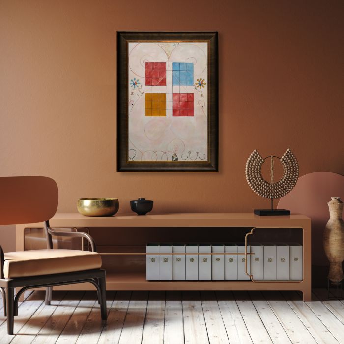 Group IV, The Ten Largest, No. 10, Old Age Pre-Framed - Veine D'Or Bronze Scoop Frame 24"X36"