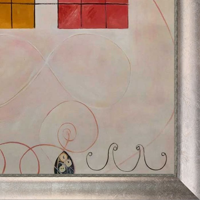 Group IV, The Ten Largest, No. 10, Old Age Pre-Framed - Champage Scoop with Swirl Lip Frame 24"X36"