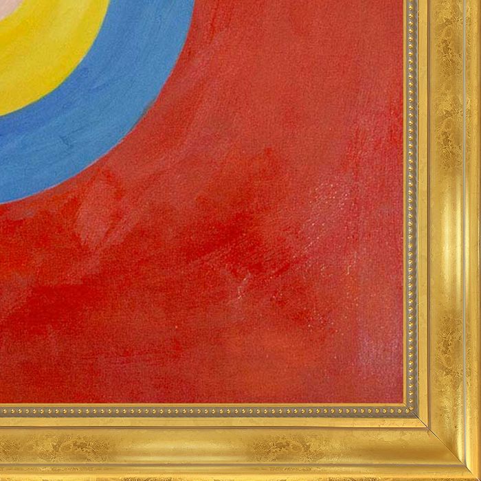 Group IX/SUW, The Swan, No. 17 Pre-framed - Milan Gold Frame 24" X 24"