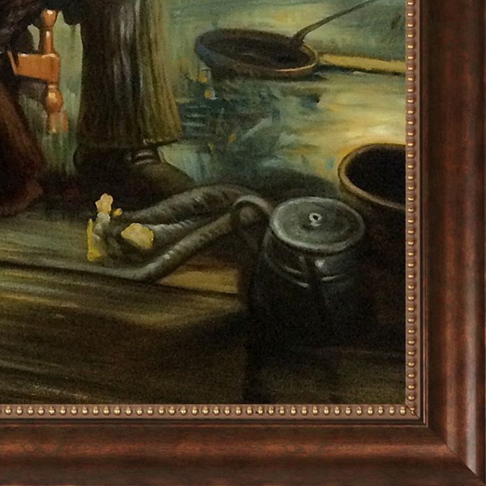 The Banjo Lesson Pre-Framed - Verona Cafe Frame 20"X24"