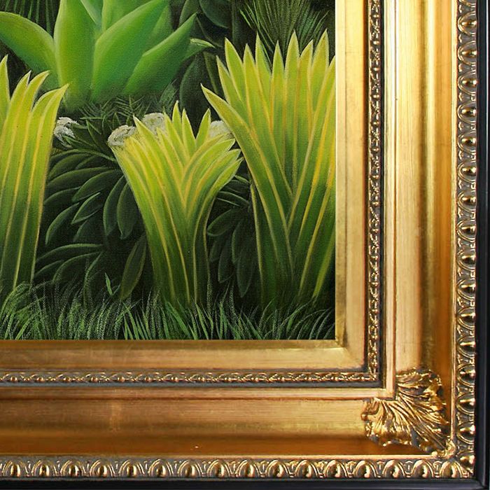 Snake Charmer Pre-Framed - Regency Gold Frame 20"X24"