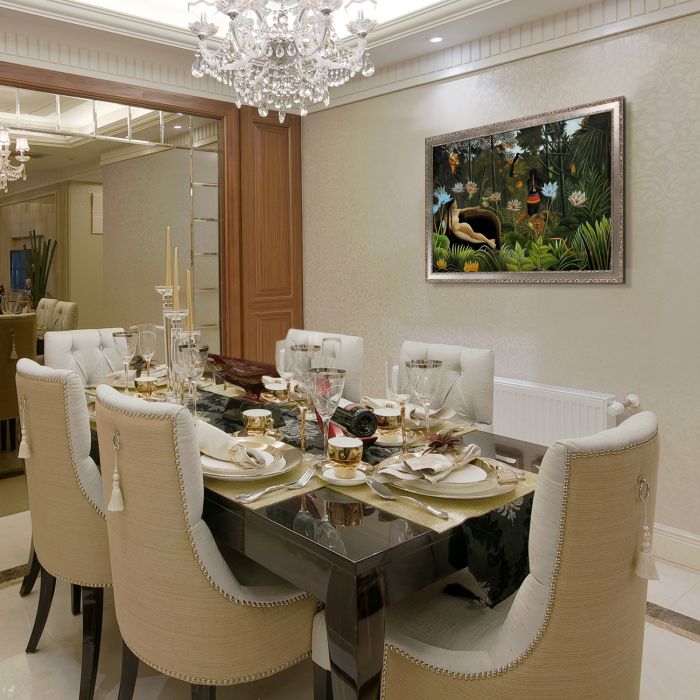 The Dream Pre-Framed - Versailles Silver Salon Frame 24" X 36"