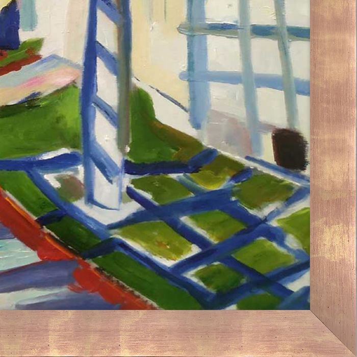 Grape Arbor Pre-framed - Blushing Rose Gold Frame 20" X 24"