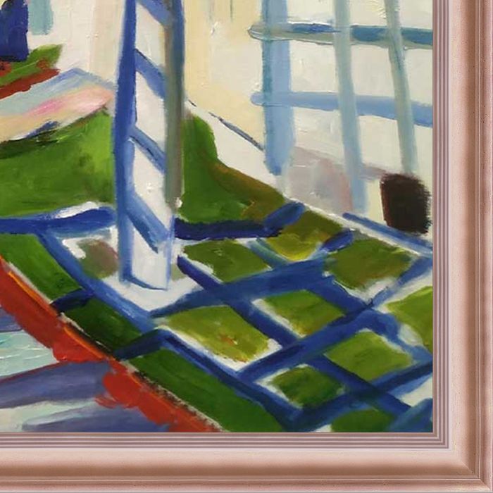 Grape Arbor Pre-framed - Rose Gold Classico Frame 20" X 24"