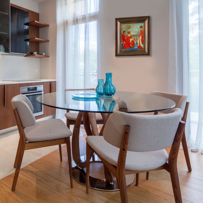 Red and Black Pre-Framed - Modena Vintage 8" X 10"