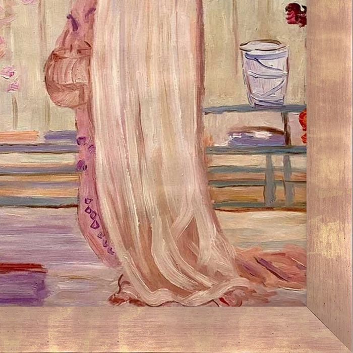 The White Symphony Three Girls Pre-framed - Blushing Rose Gold Frame 20" X 24"