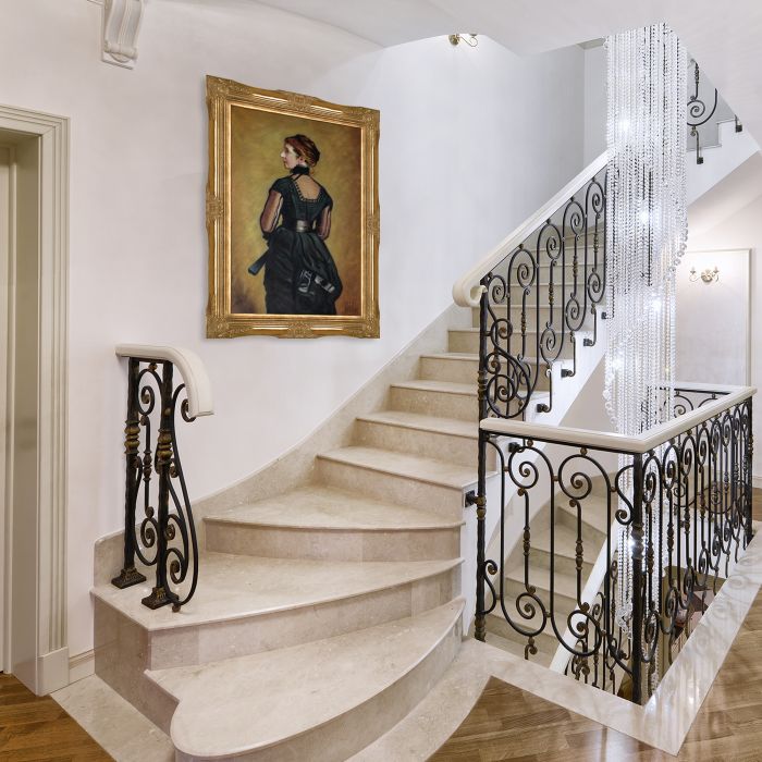 Portrait of Kate Perugini, daughter of Charles Dickens, 1880 Pre-framed - Victorian Gold Frame 24"X36"