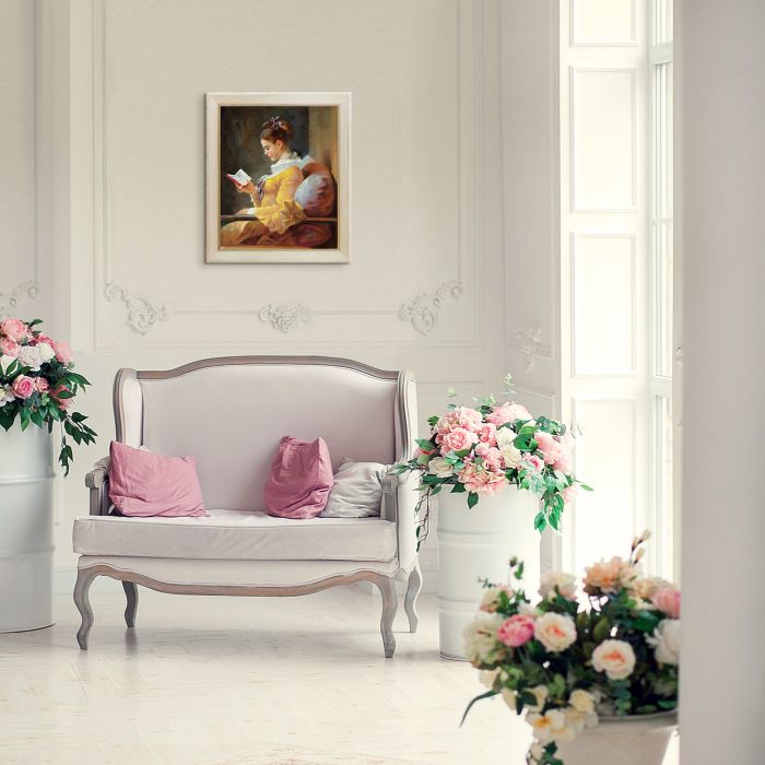 The Reader Pre-Framed - Constantine Frame 20" X 24"