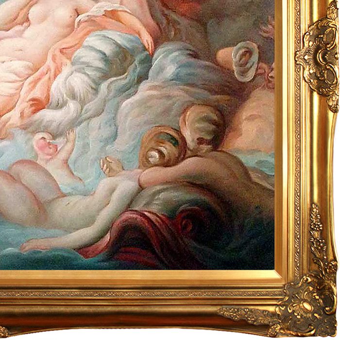 The Birth of Venus, 1753-1755 Pre-Framed - Victorian Gold Frame 24"X36"