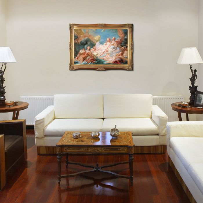 The Birth of Venus, 1753-1755 Pre-Framed - Victorian Gold Frame 24"X36"