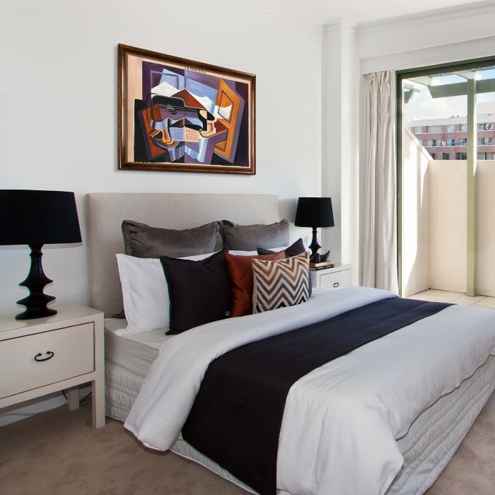 Le Canigou Pre-Framed - Verona Cafe Frame 24"X36"