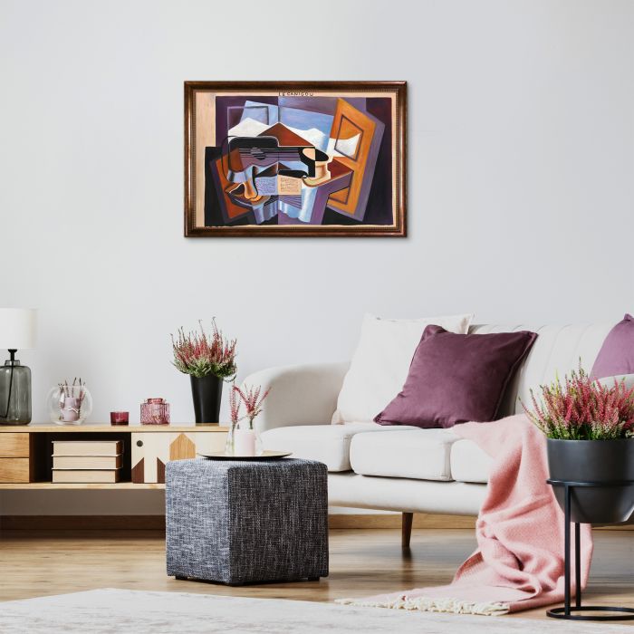 Le Canigou Pre-Framed - Verona Cafe Frame 24"X36"