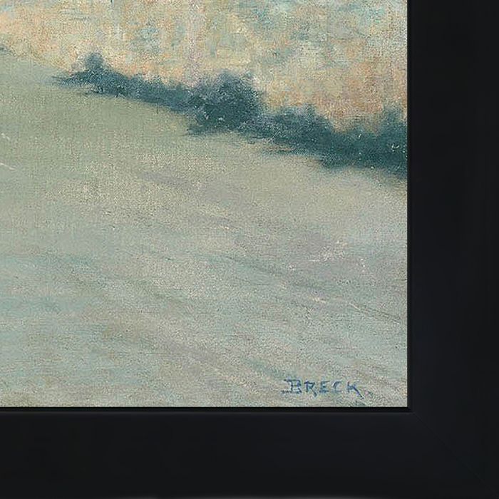 Evening in Giverny - New Age Black Frame 20"X24"