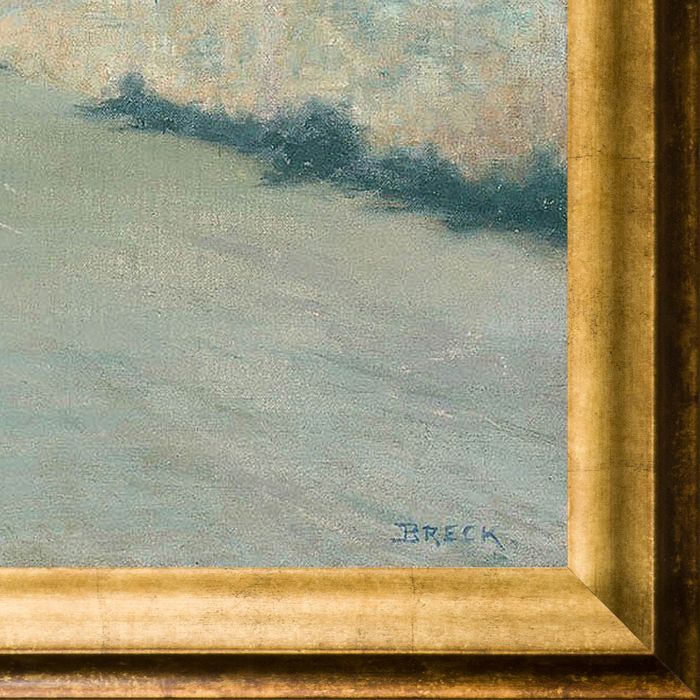 Evening in Giverny - Athenian Gold Frame 20"X24"