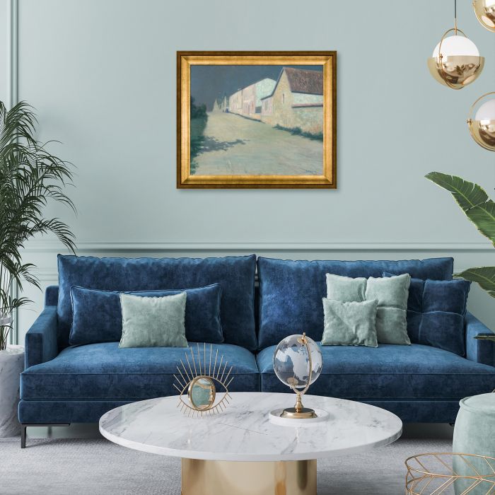 Evening in Giverny - Athenian Gold Frame 20"X24"