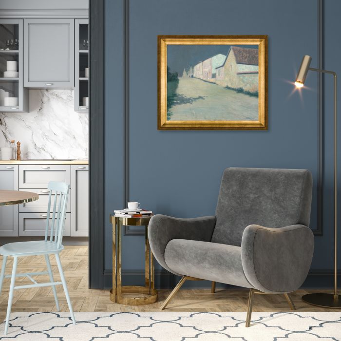 Evening in Giverny - Athenian Gold Frame 20"X24"