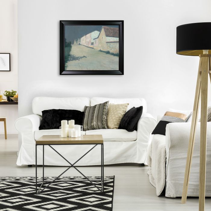 Evening in Giverny - Black Matte Frame 20"X24"