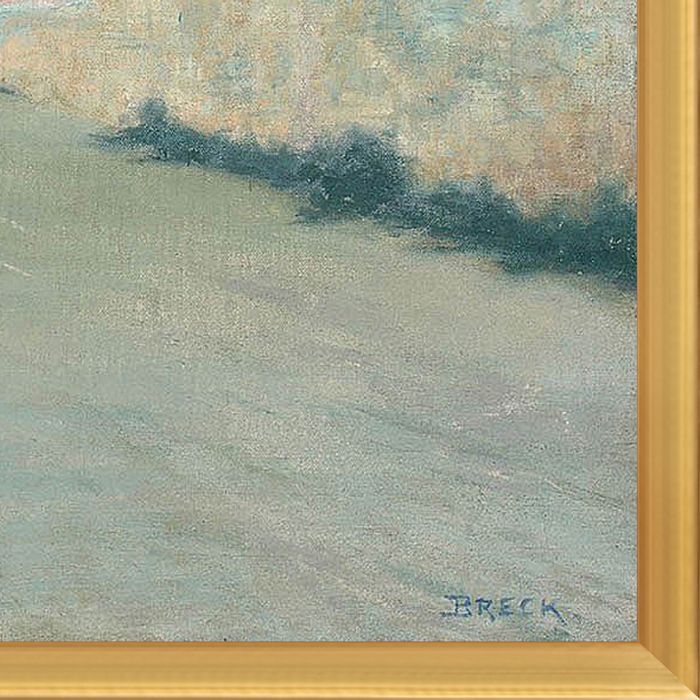 Evening in Giverny Pre-framed - Piccino Luminoso Frame 20" X 24"