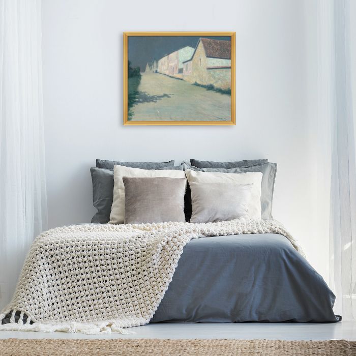 Evening in Giverny Pre-framed - Piccino Luminoso Frame 20" X 24"