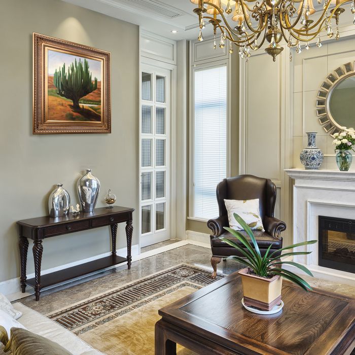 Cardon Pre-Framed - Regal Gold Frame 20"X24"