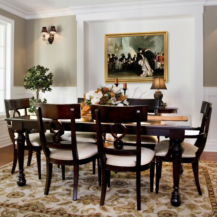 El Jaleo Pre-Framed - Versailles Gold Queen Frame 24" X 36"