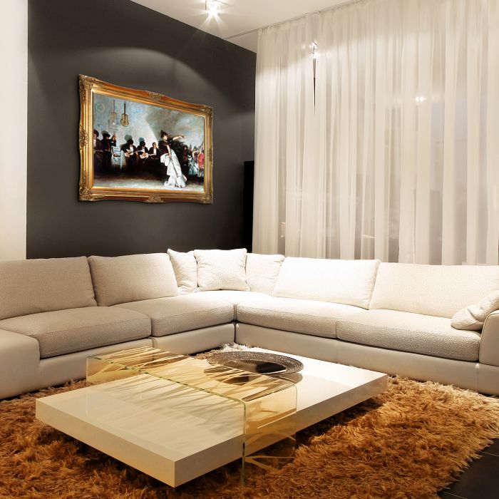 El Jaleo Pre-Framed - Victorian Gold Frame 24"X36"