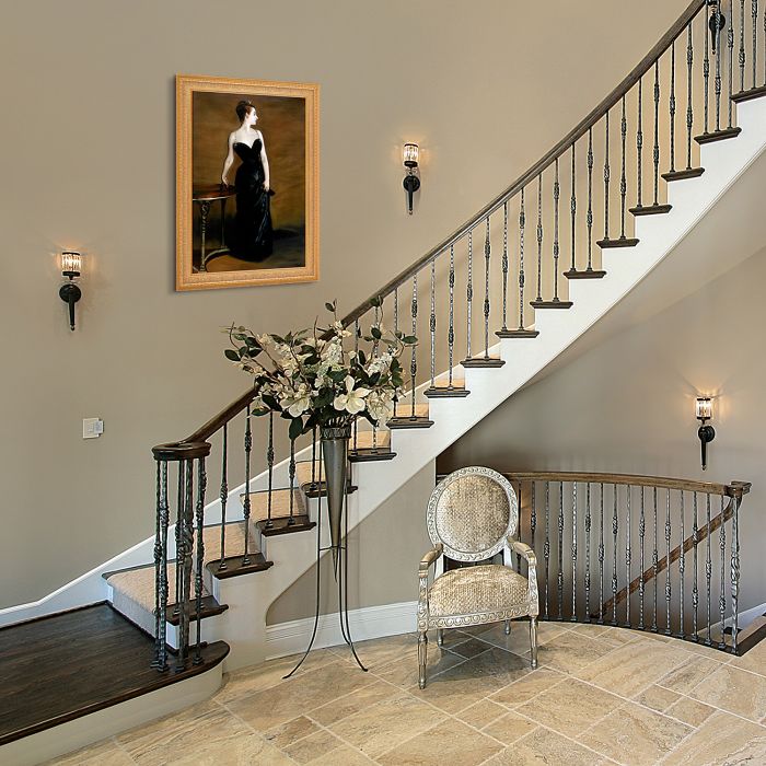 Portrait of Madame X Pre-Framed - Sovereign Frame 24" X 36"