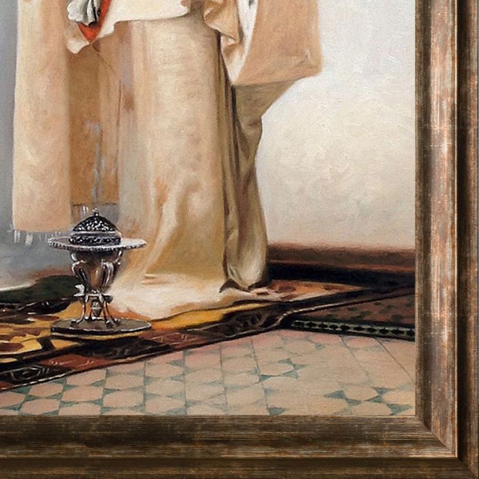 Smoke of Ambergris, 1880 Pre-framed - Ferrara Vintage Frame 24