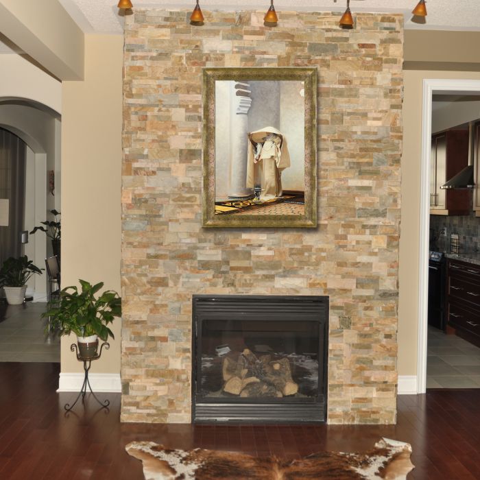 Smoke of Ambergris, 1880 Pre-framed - Sirocco Frame 24" X 36"