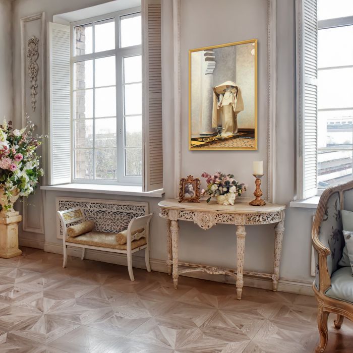 Smoke of Ambergris, 1880 Pre-framed - Piccino Luminoso Frame 24" X 36"