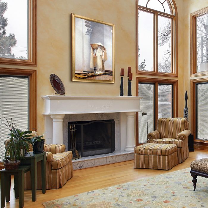 Smoke of Ambergris, 1880 Pre-framed - Gold Luminoso Frame 24" x 36"