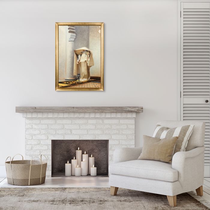 Smoke of Ambergris, 1880 Pre-framed - Gold Luminoso Frame 24" x 36"