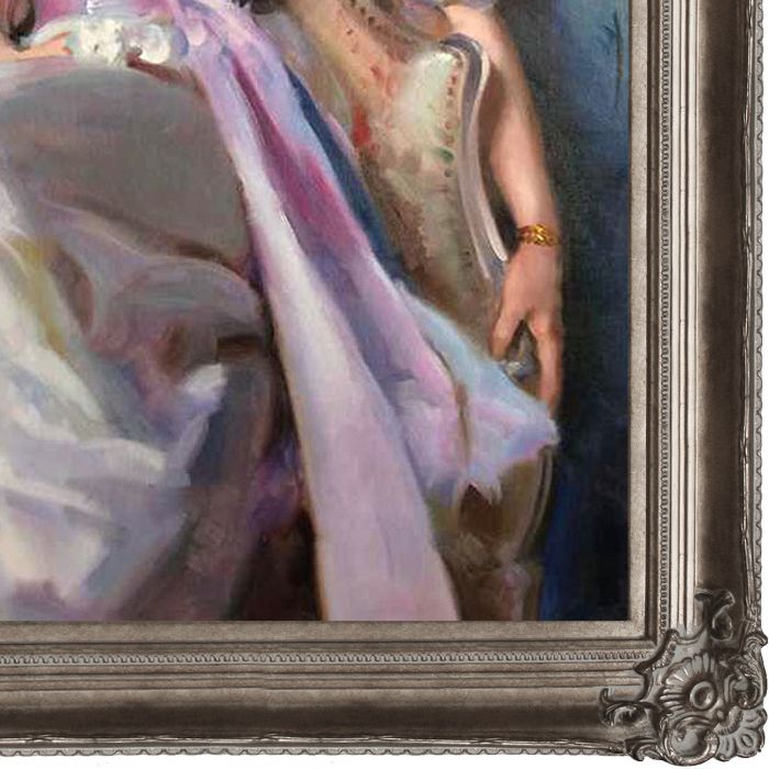 Lady Agnew of Lochnaw, 1892-93 Pre-Framed - Renaissance Champagne Frame 30"X40"